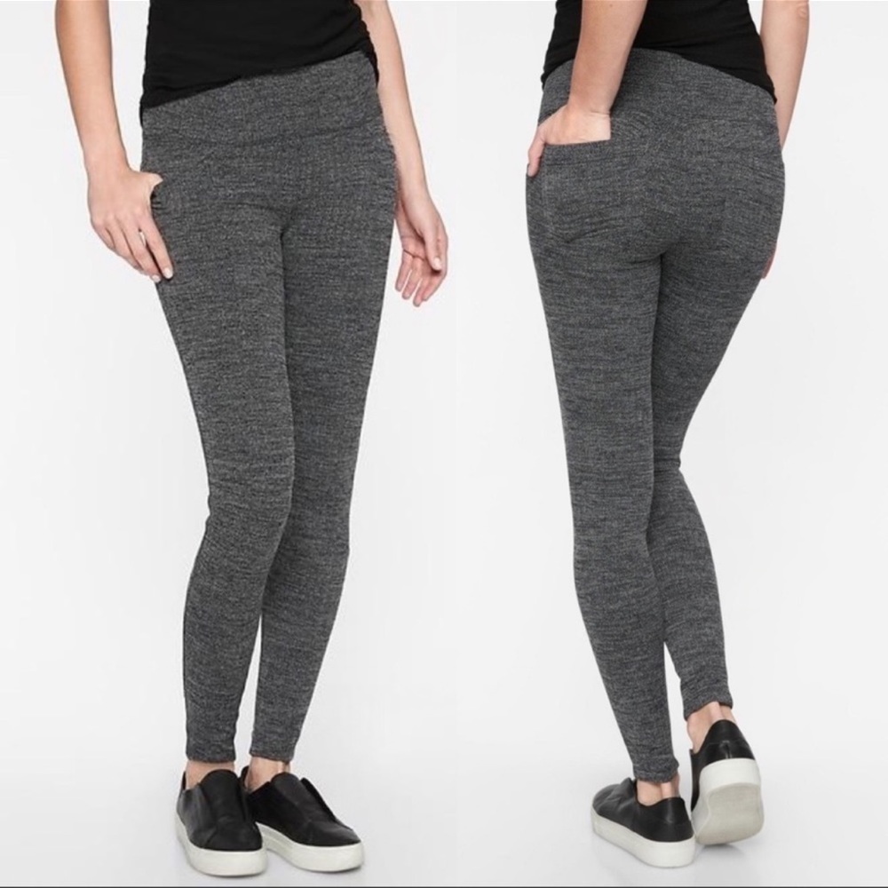 ATHLETA Herringbone Metro High Waisted Legging Size Small